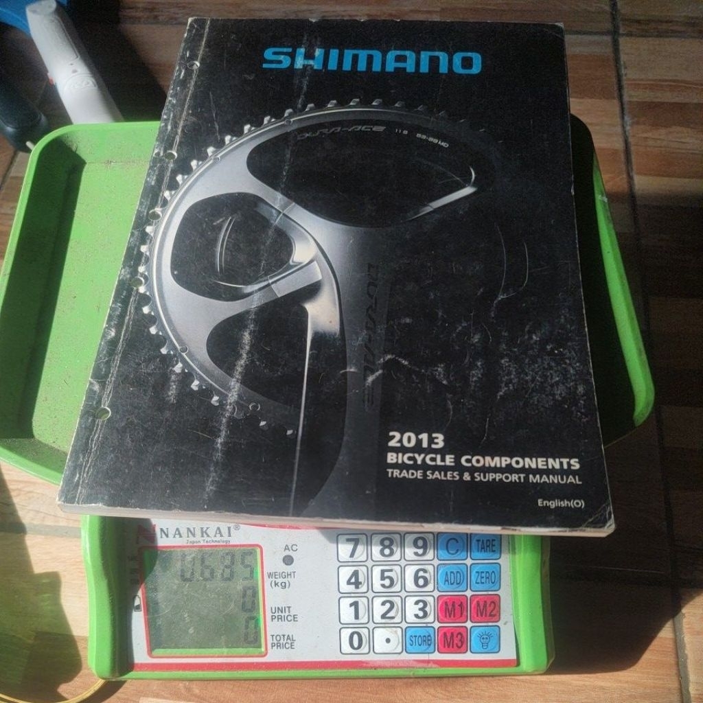 Buku Shimano Sparepart Bicycle Components 2013