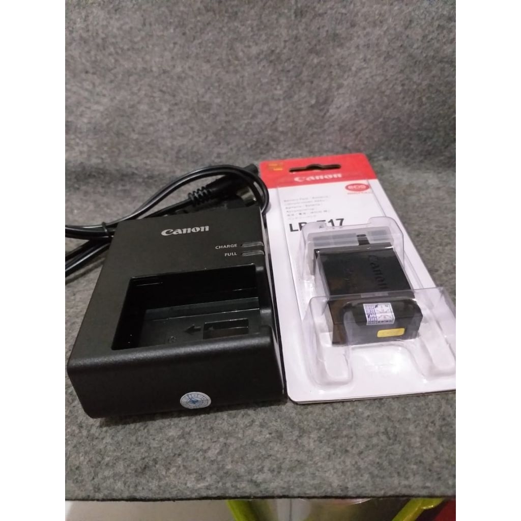 Baterai Canon + Charger Canon EOS 200D, 200ii, 250D, 250Dii