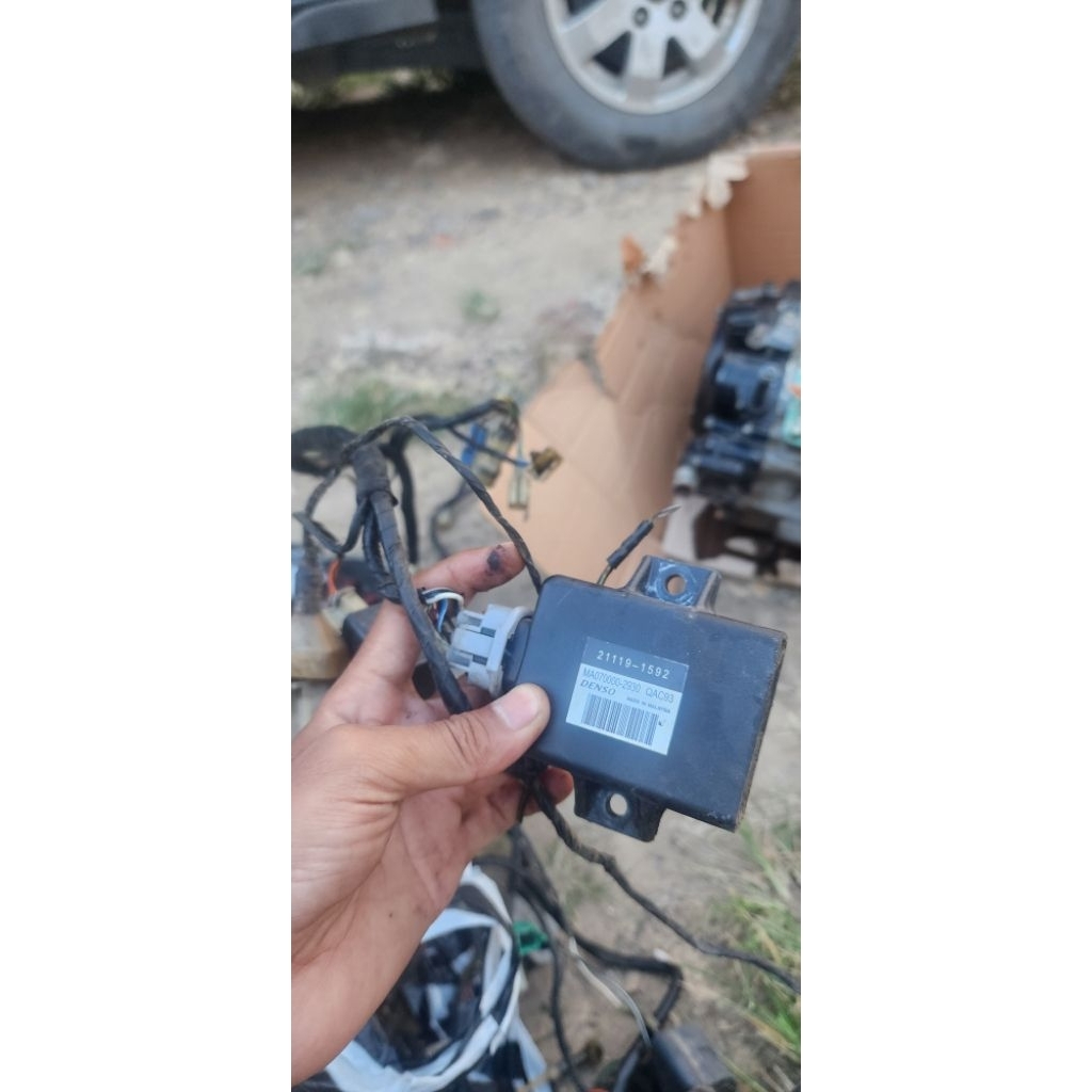 cdi ori ninja r ,rr ,ss  merek denso ori copotan  motor