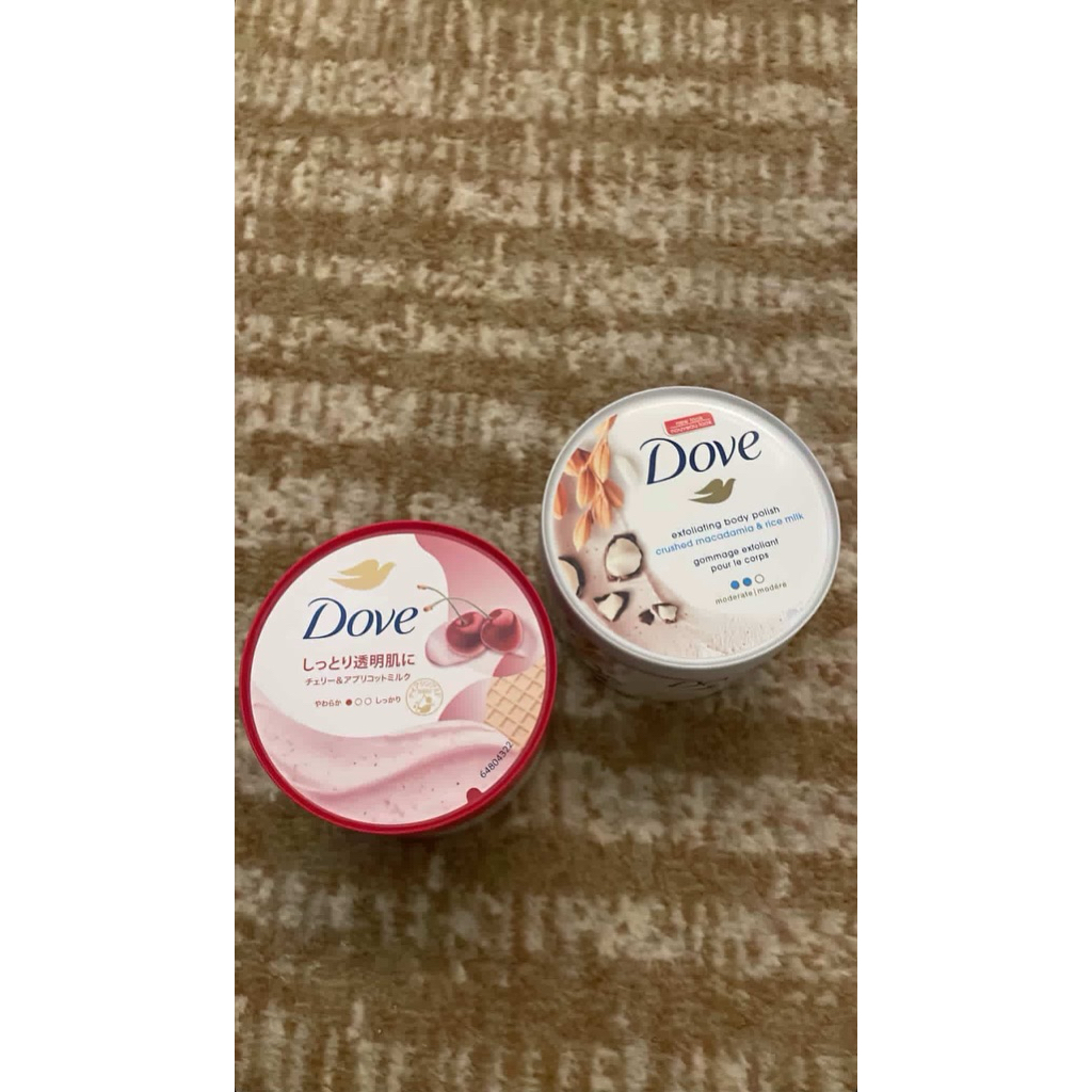 Dove scrub exfoliating body polish