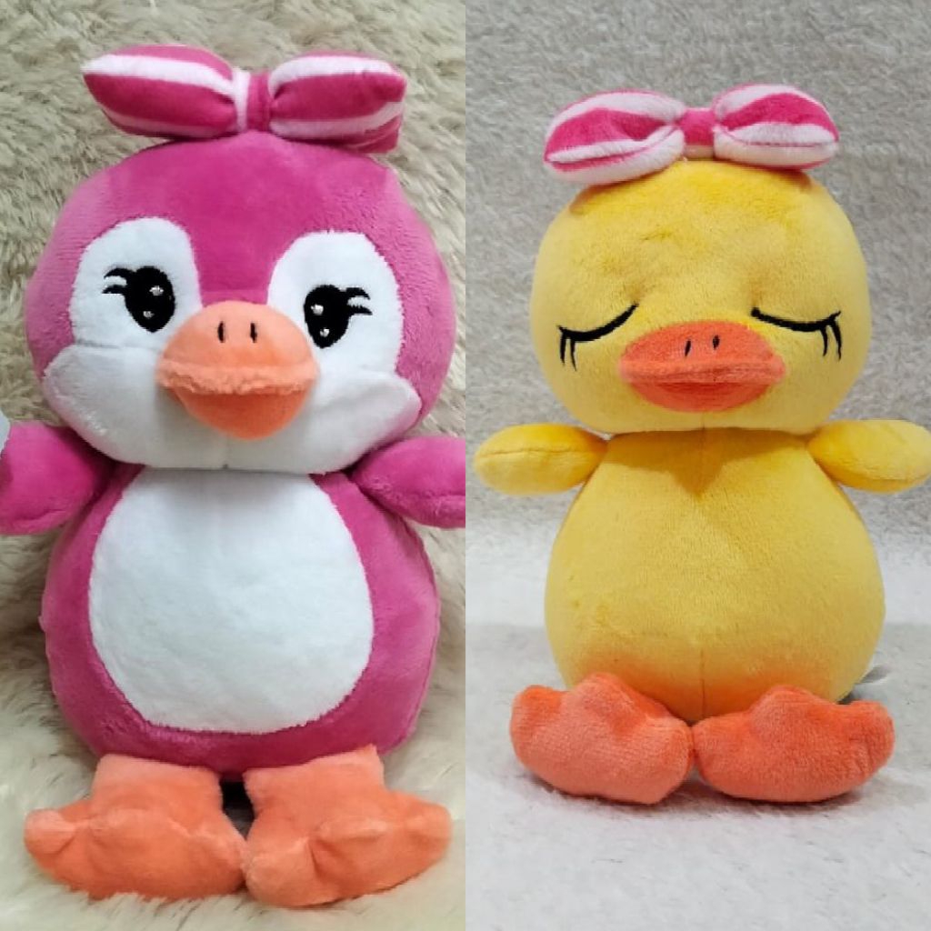 Boneka karakter hewan boneka bebek kuning boneka bebek/kuning boneka pinguin terlengkap boneka viral