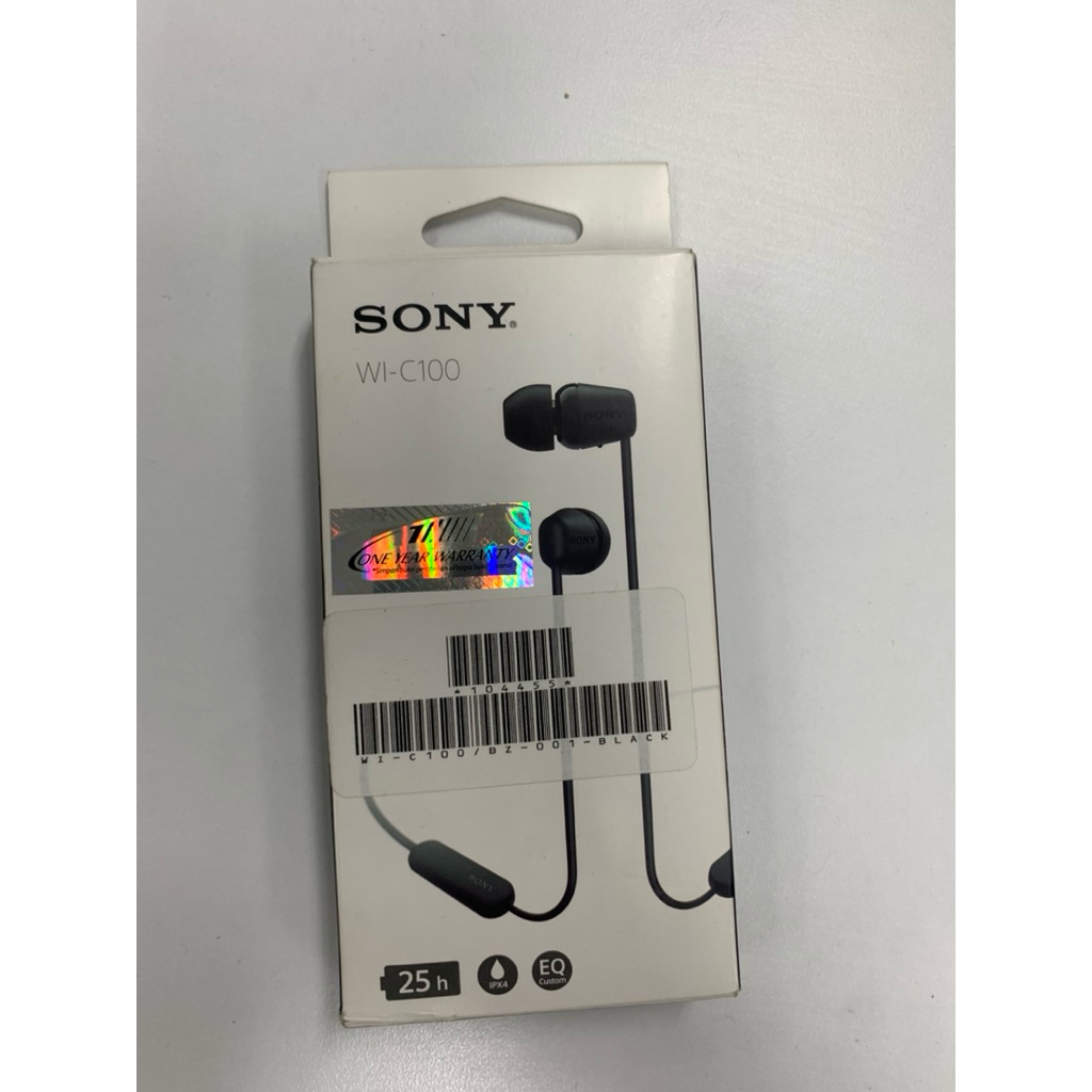 Sony WI-C100 Hitam