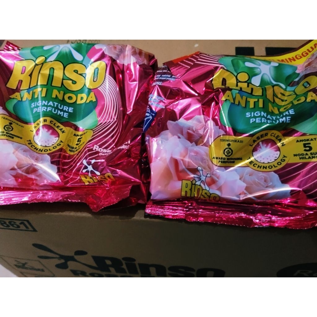 Rinso detergent bubuk 195gr/Rinso detergent+molto 195gr/Rinso molto bubuk 195gr/Rinso bubuk 5000