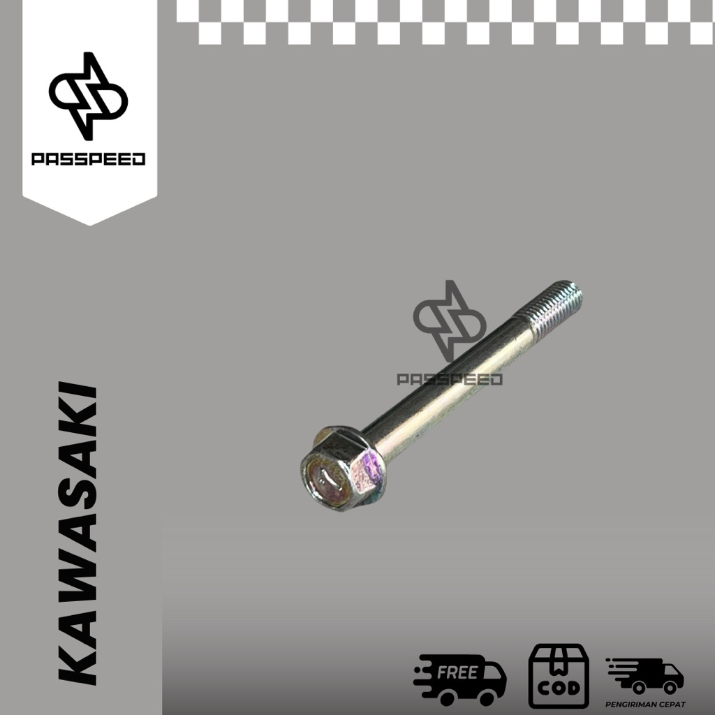 BAUT GANTUNGAN MESIN ATAS NINJA R SS ORIGINAL KAWASAKI 92002-1481