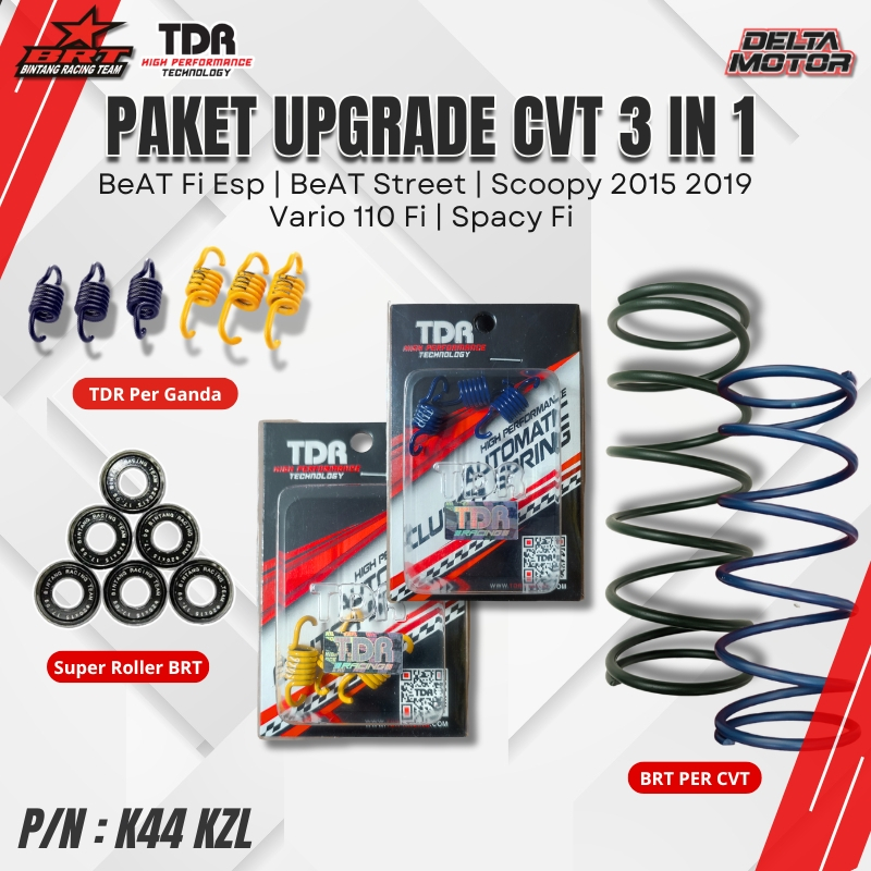 PAKET UPGRADE KIRIAN CVT BRT BEAT FI ESP BEAT POP SCOOPY FI VARIO 110 FI