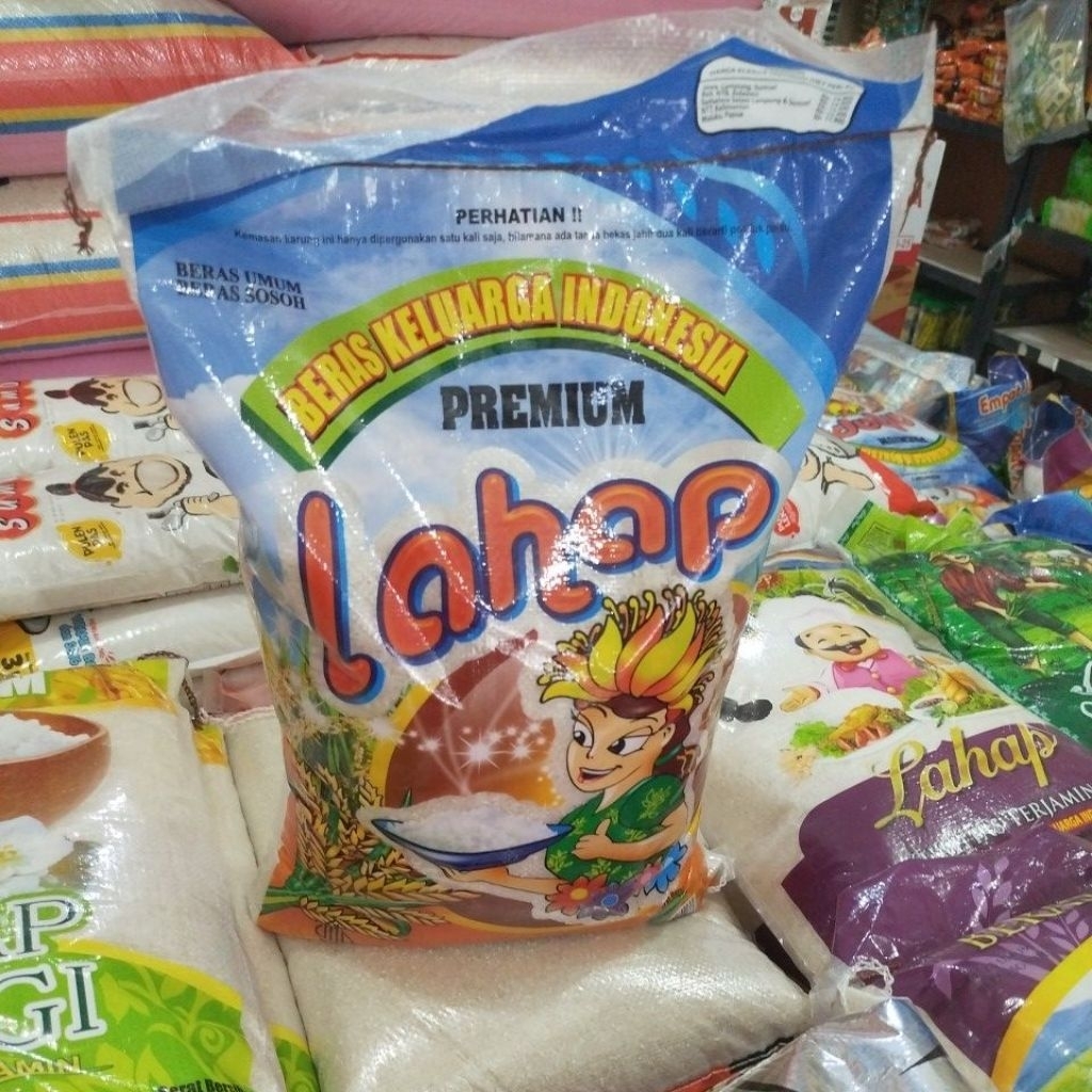 beras lahap wanita dualima