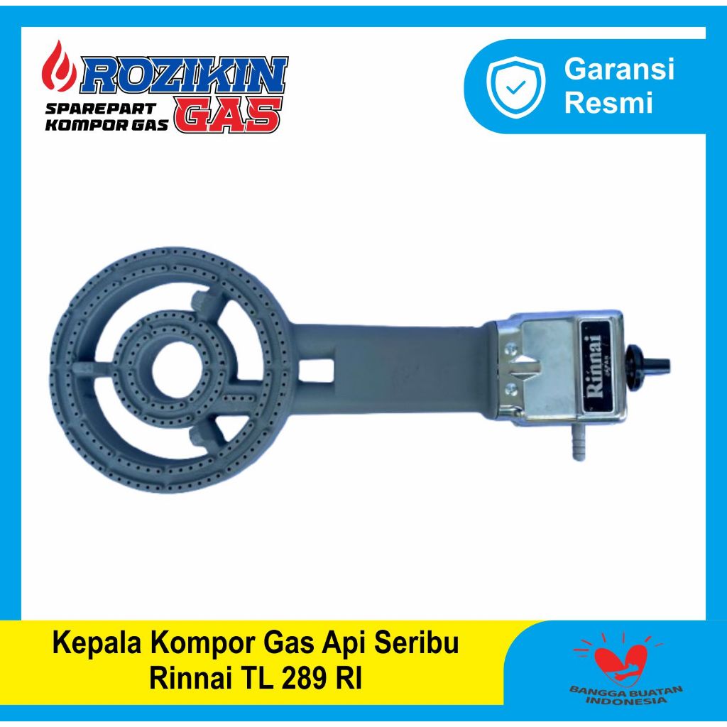 Kepala Kompor Gas Api Seribu Rinnai TL 289 RI