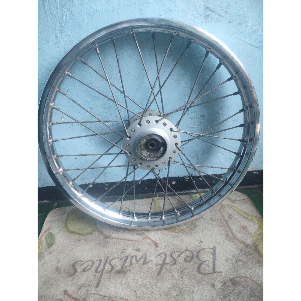 velg depan smash 110 Shogun original
