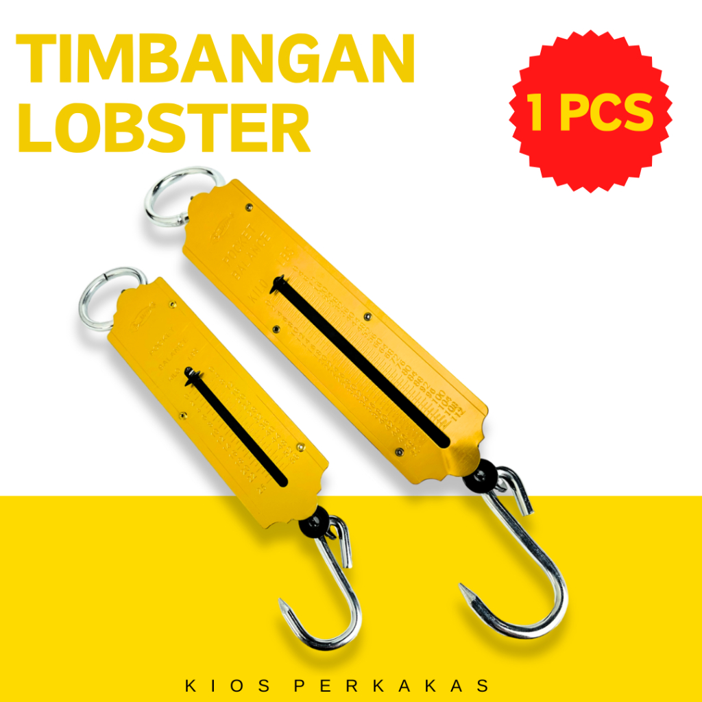 LOBSTER Timbangan gantung 50kg - timbangan gantung manual 25kg & 50kg