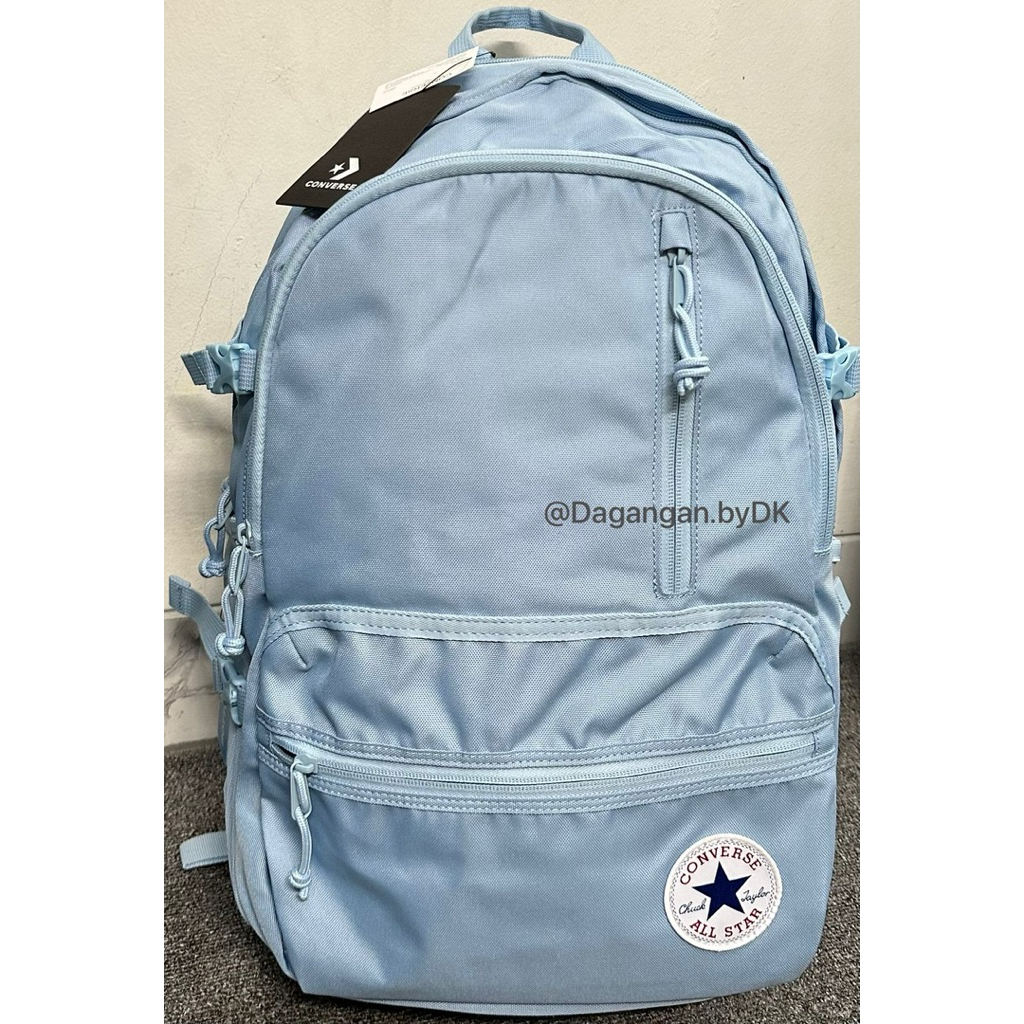 Tas Converse Backpack Original 100% Soft Blue