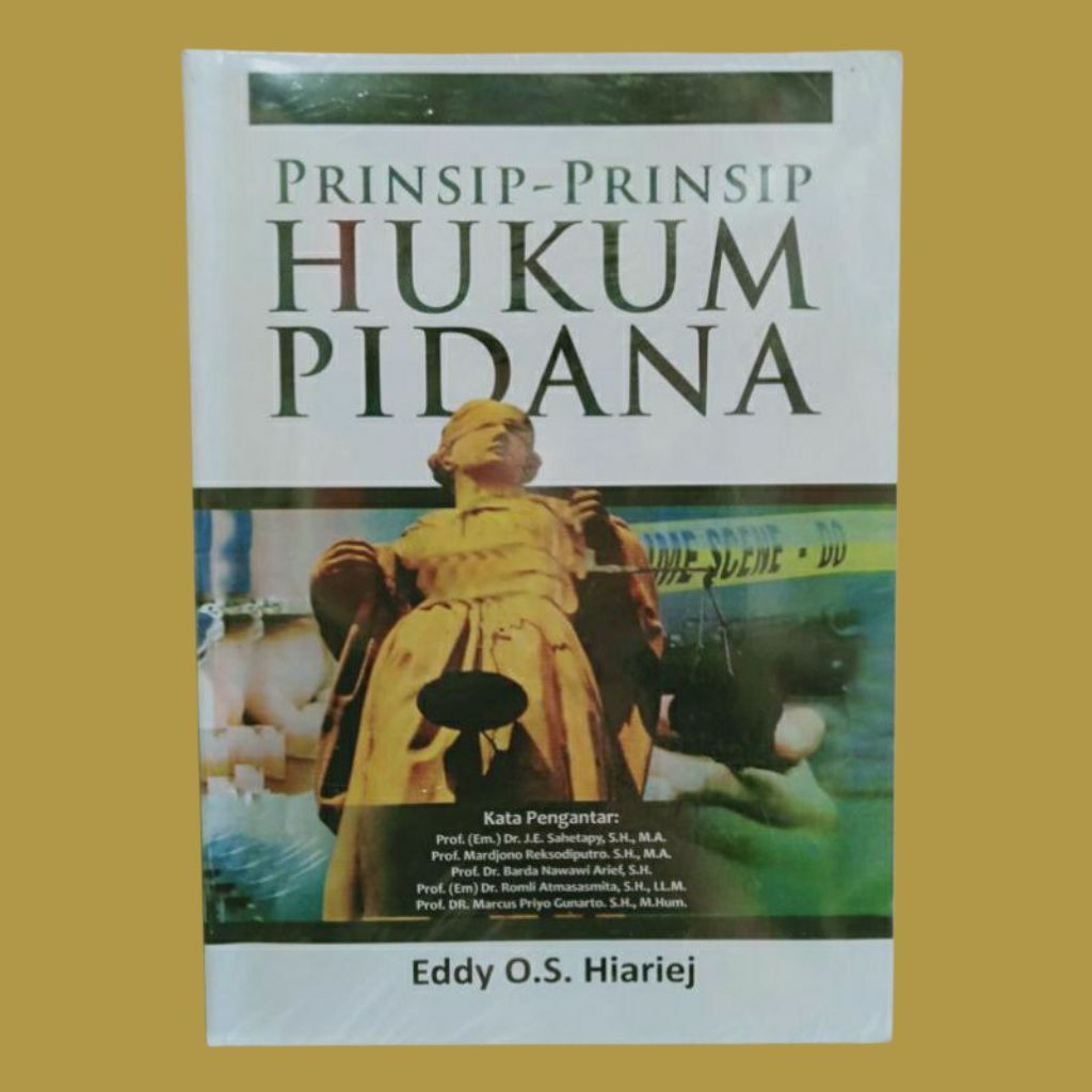 Prinsip Prinsip Hukum Pidana Eddy O.S Hiariej