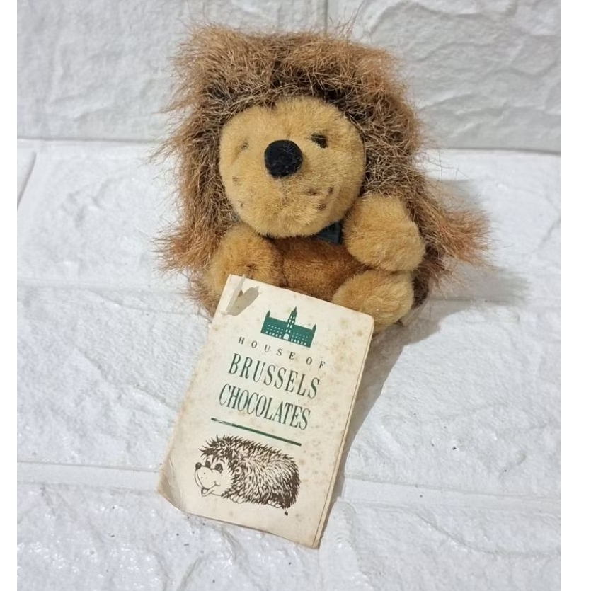 boneka landak newtag baru hedgehog bonea mini kecil hiasan rumah boneka hewan binatang landak