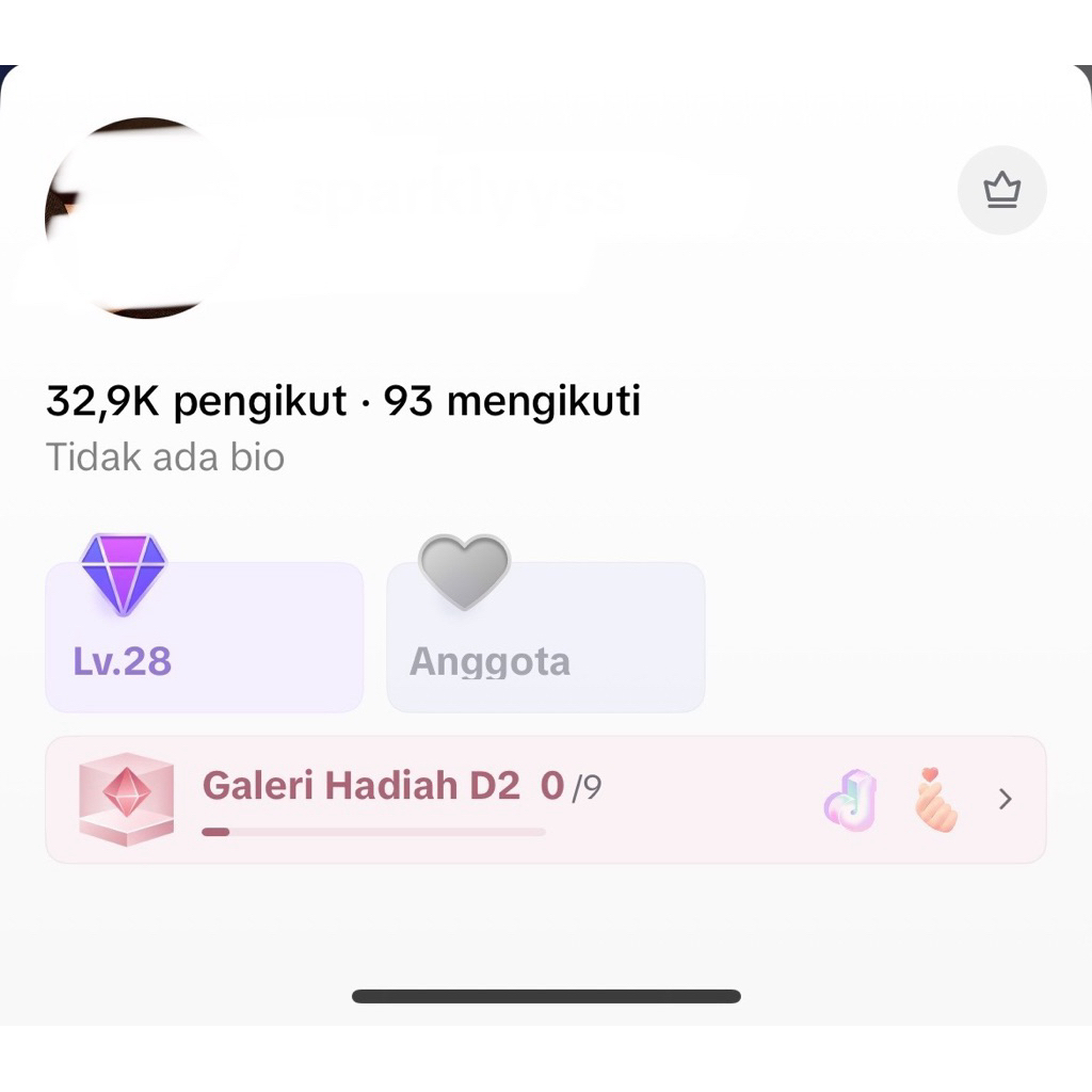 [JUAL CEPAT] AKUN TIKTOK LEVEL 28 MURAH ORGANIK
