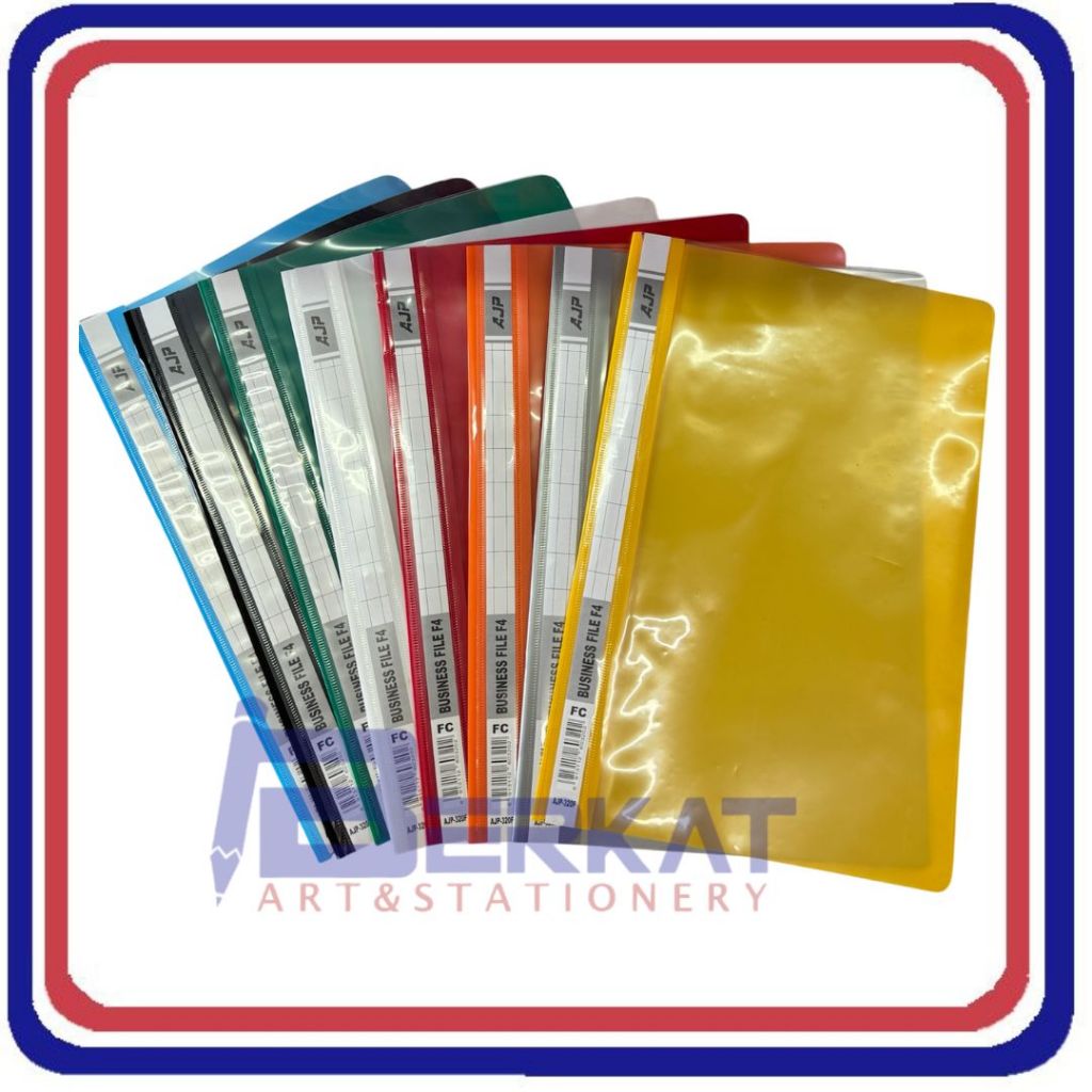 Business File / Map Plastik Acco Snelhecter Folio F4