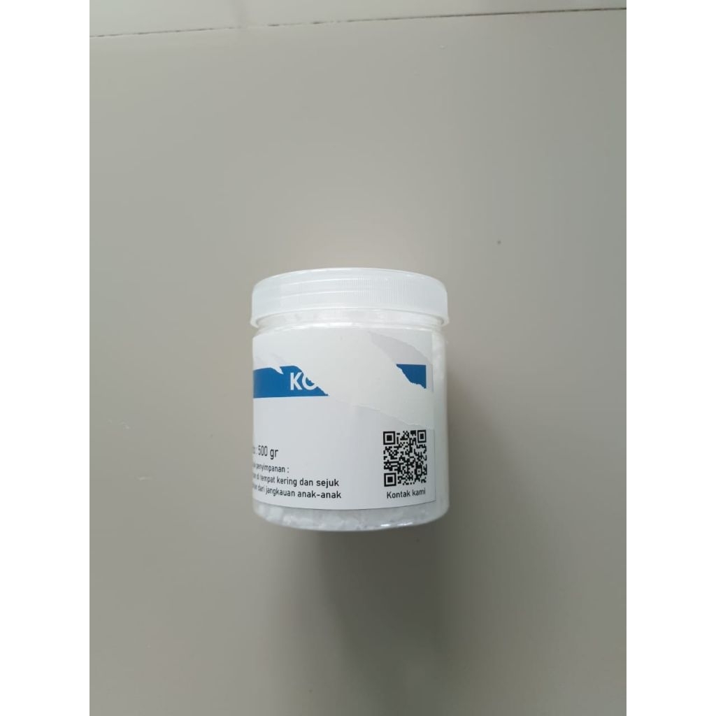 Kalium Hidroksida | Bahan Pembuatan Sabun Cair | 90% | 500gr