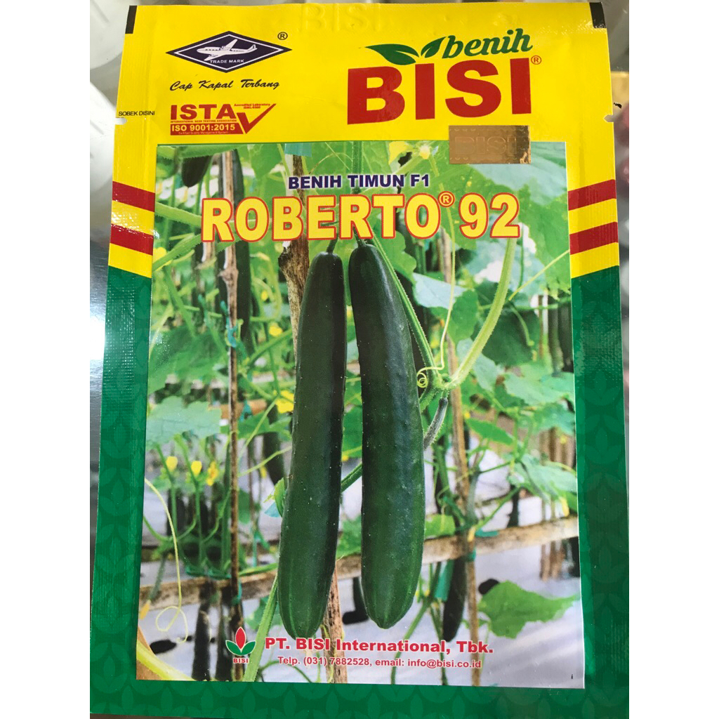 Benih Roberto F1 10 gram (Timun Jepang/Kyuri)