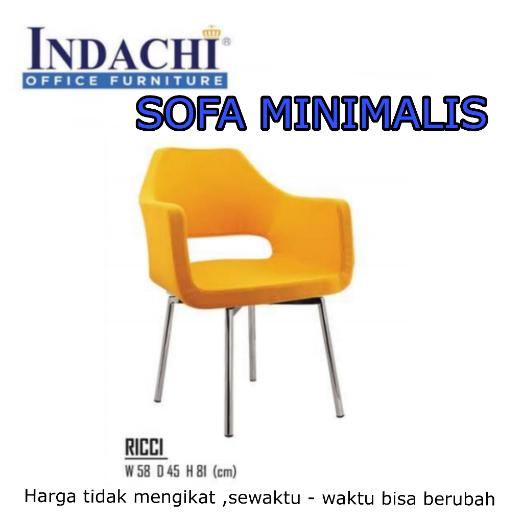 SOFA MINIMALIS INDACHI RICCI SOFA CAFE SOFA SANTAI SOFA RESTO