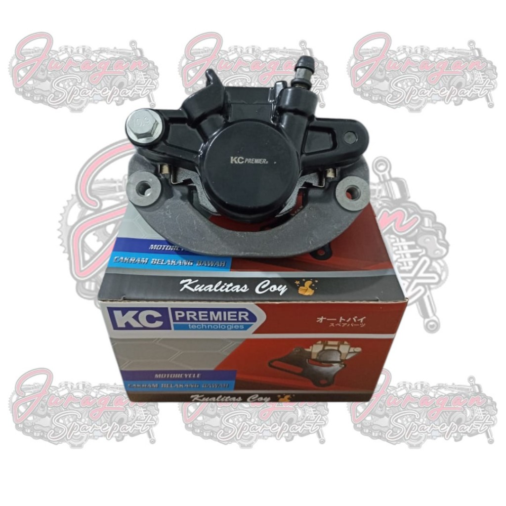 Caliper Kepala Disc PCX 150 K97 Belakang Kaliper Babi + Dispad Kampas Rem KC