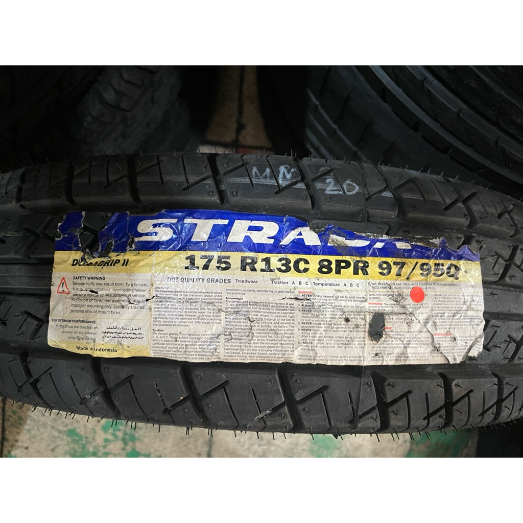 Ban Strada Duragrip II 175R13