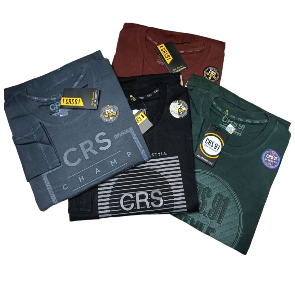 [COD] Kaos Oblong Cewek Pria CRS  91/ Kaos Pria Distro/Baju Kaos Pria Wanita Dewasa/ Baju Koas Distr