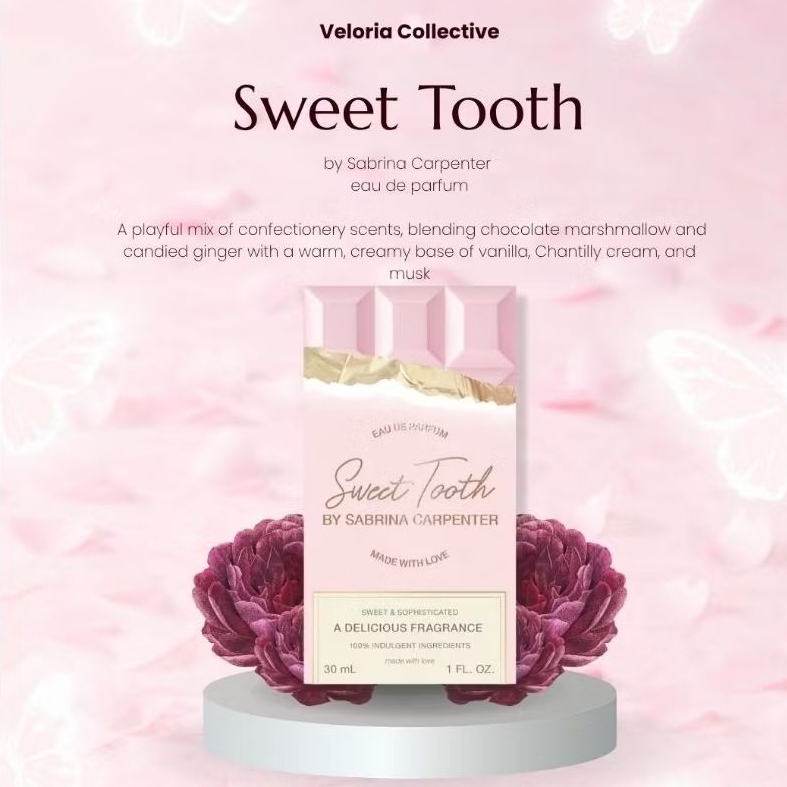 Parfum Wanita SWEET TOOTH by Sabrina Carpenter [Kualitas Singapore] EAU DE PARFUM