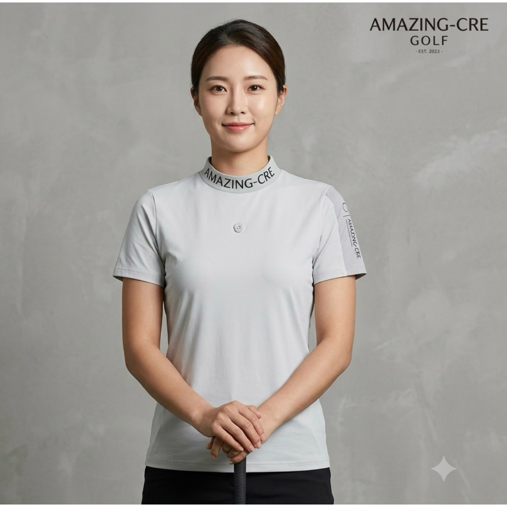 AMAZING-CRE Kaos Golf Wanita Second Original