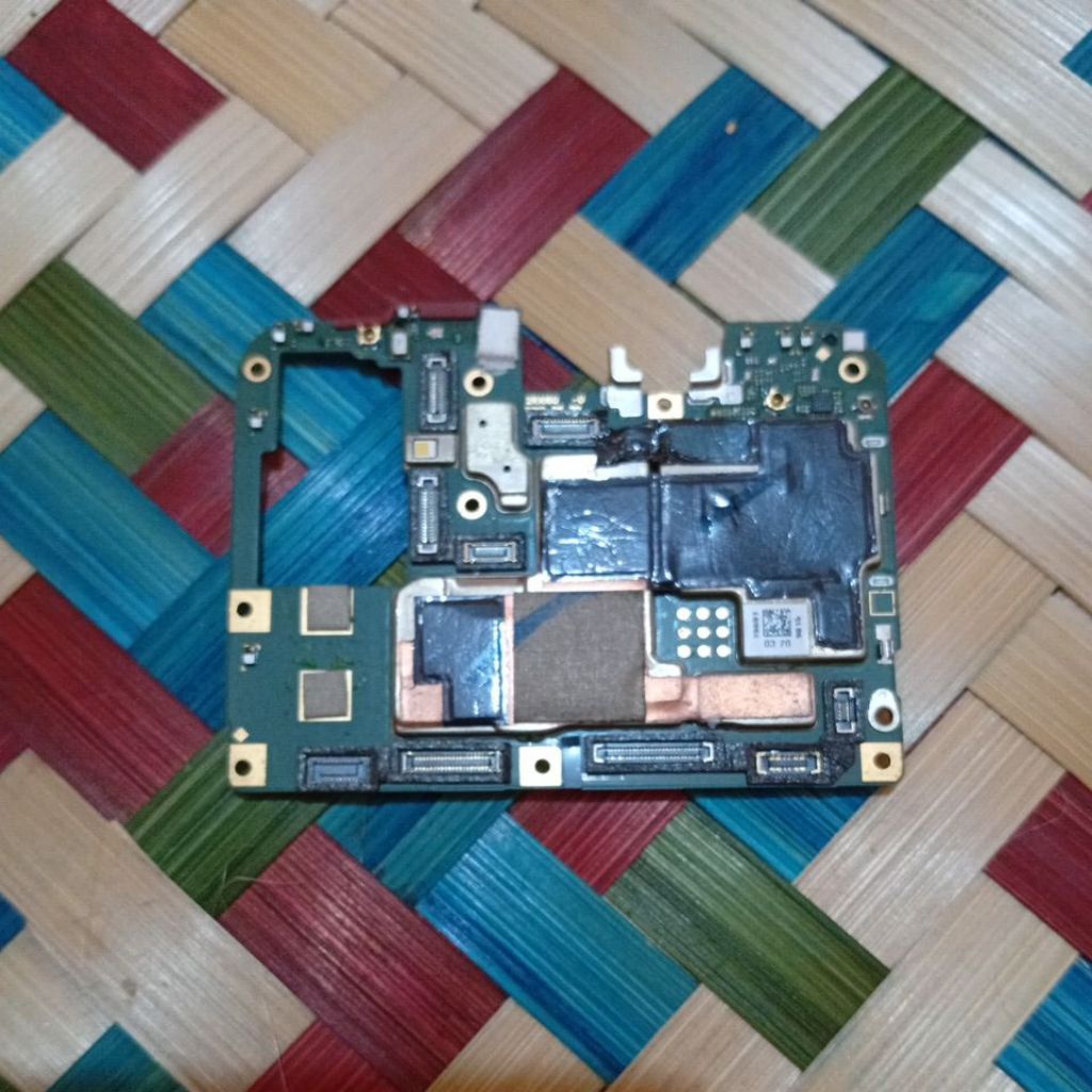 mesin realme 5 pro nyaka normal  minus pola