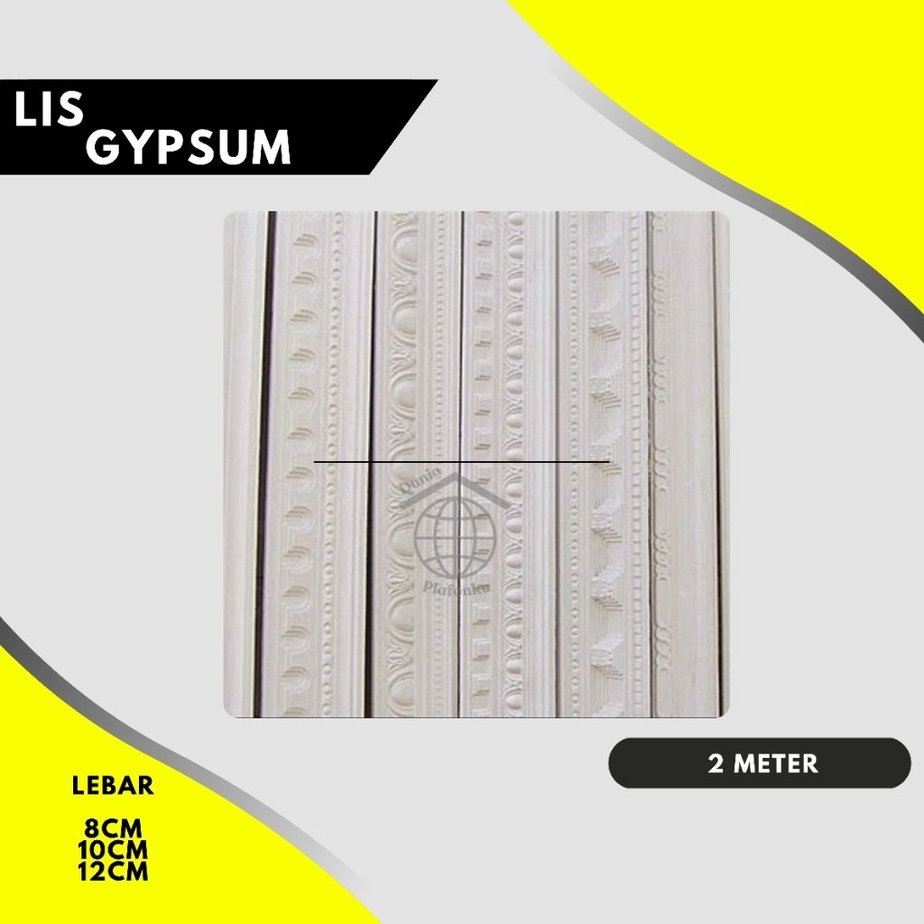 List Gypsum / list profil gypsum / lis gipsum minimalis / list plafon / list gypsum murah