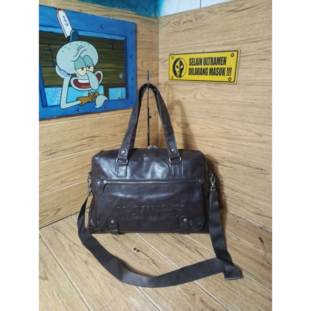 Tas slempang kerja laptop 16 inch K. swiss second original