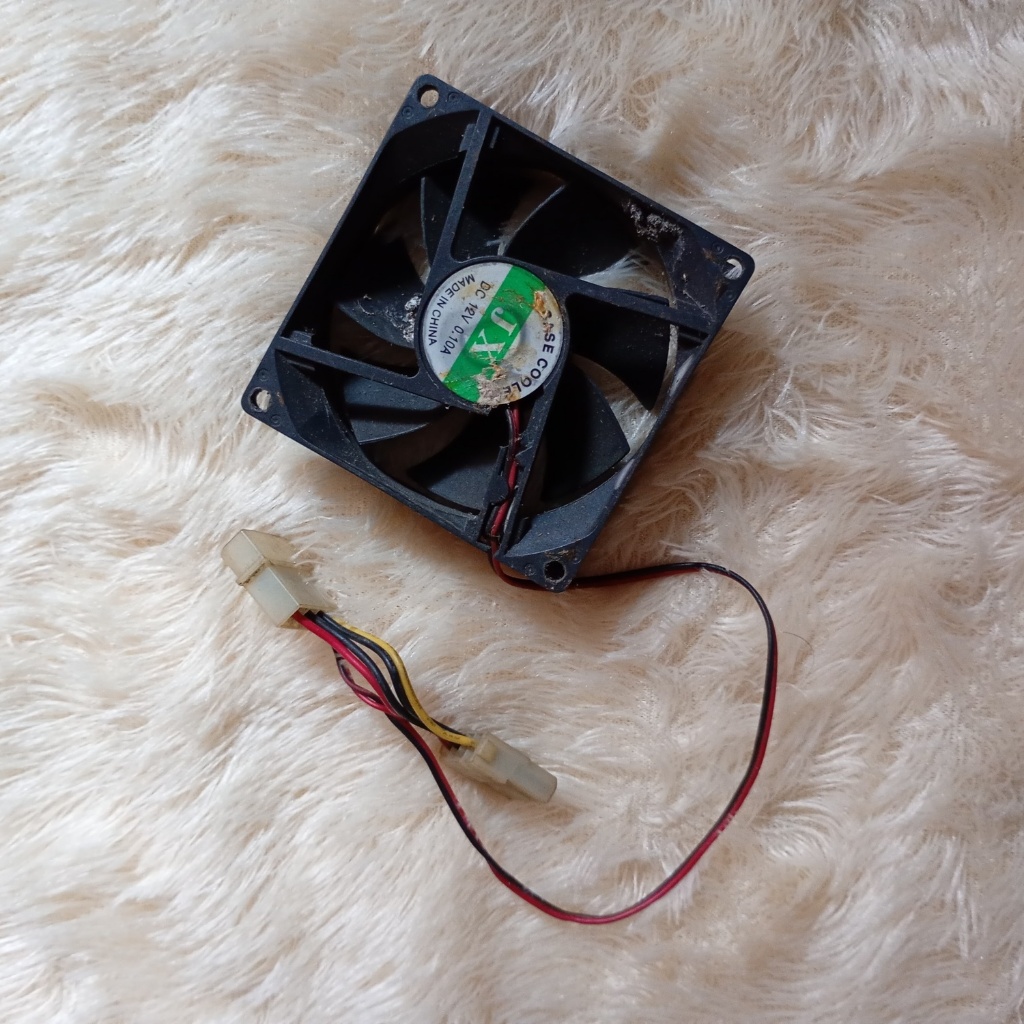 Kipas DC 12V 9 x 9 Cm / Fan DC 12V / Kipas Fan DC 12V