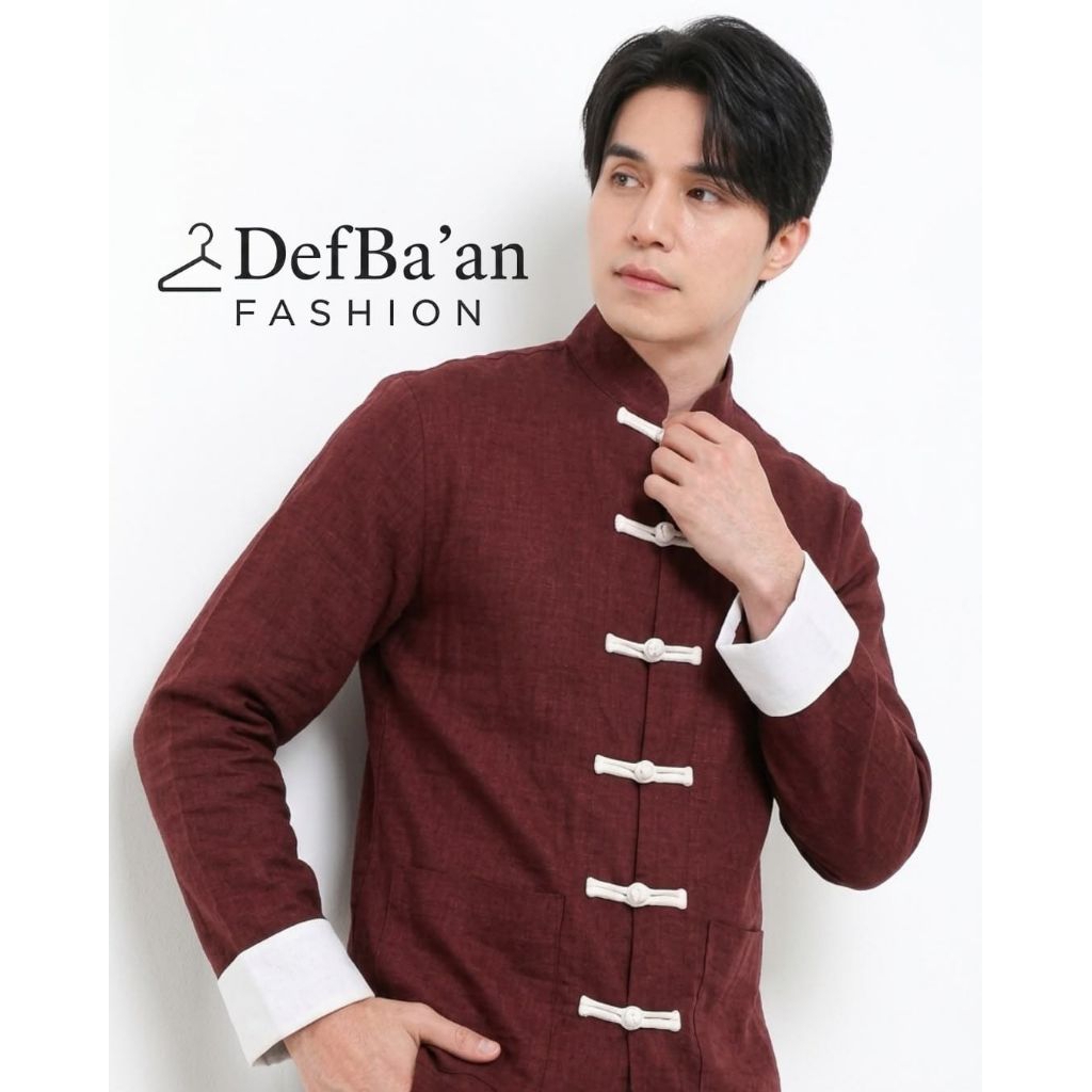 Cheongsam Pria Modern DefBa'an