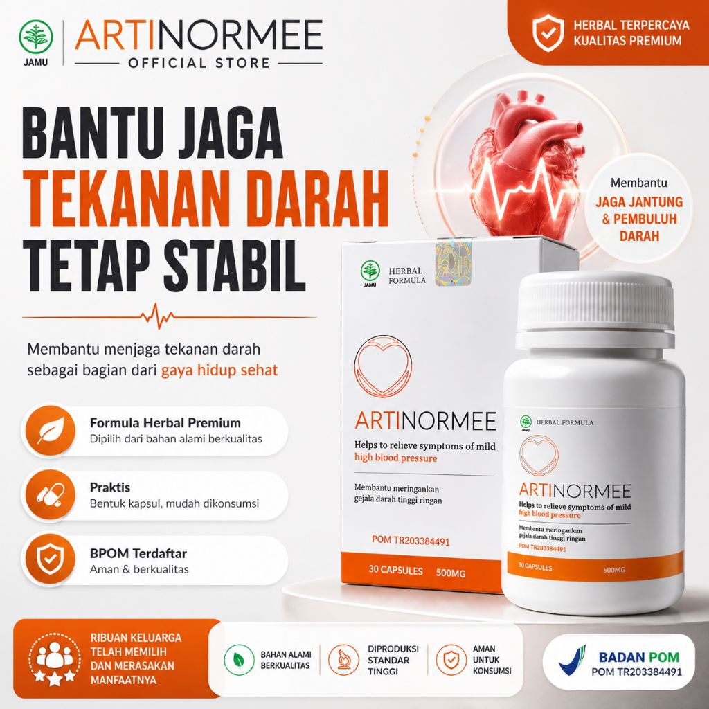 Artinormee dr Terawan Original Suplemen Herbal Darah Tinggi
