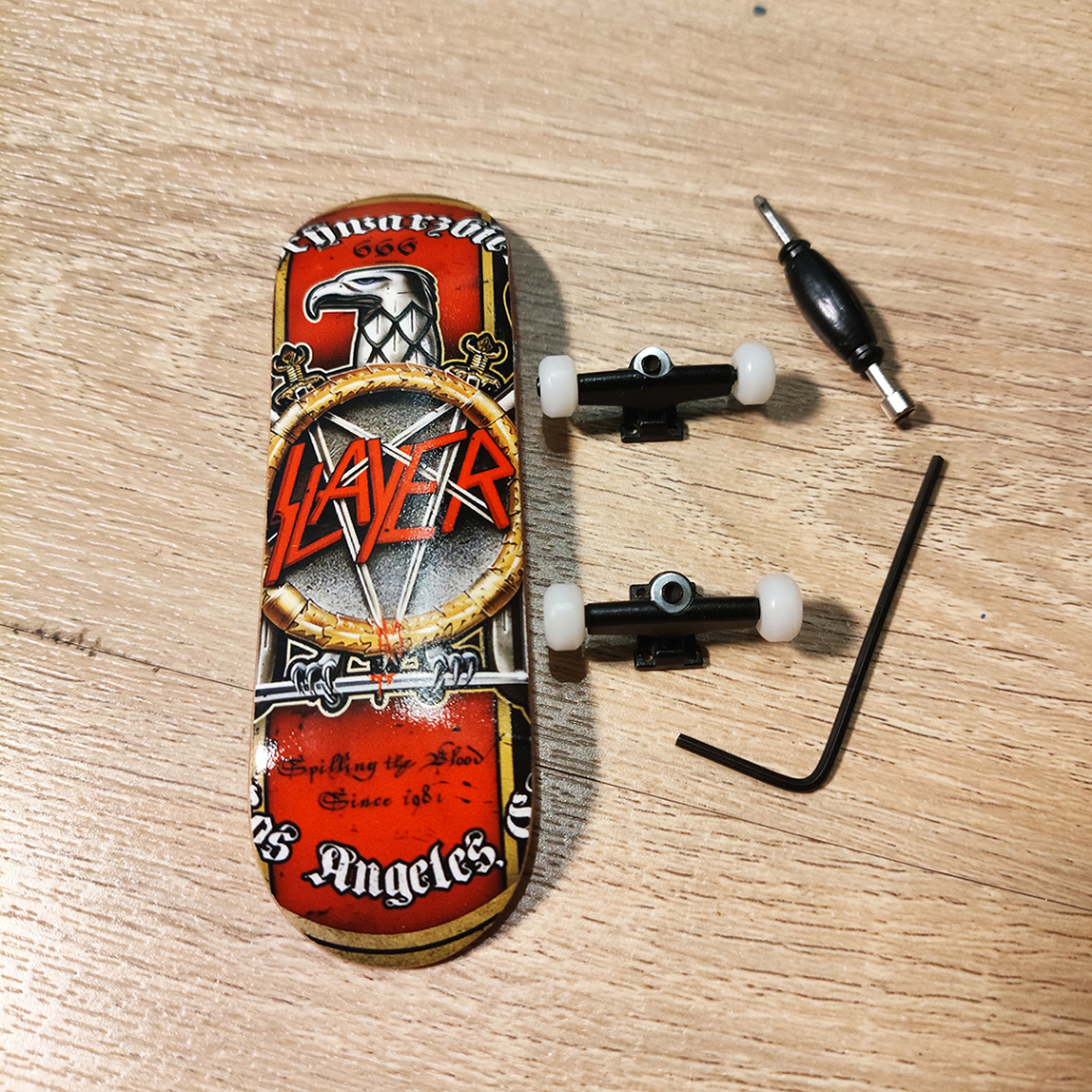Overlust Fingerboard | Slayer Fingerboard Complete Set Band Series Fingerboard