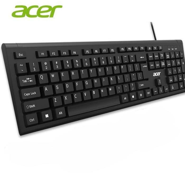 Keyboard Usb ACER / Keyboard Wired For PC  Komputer