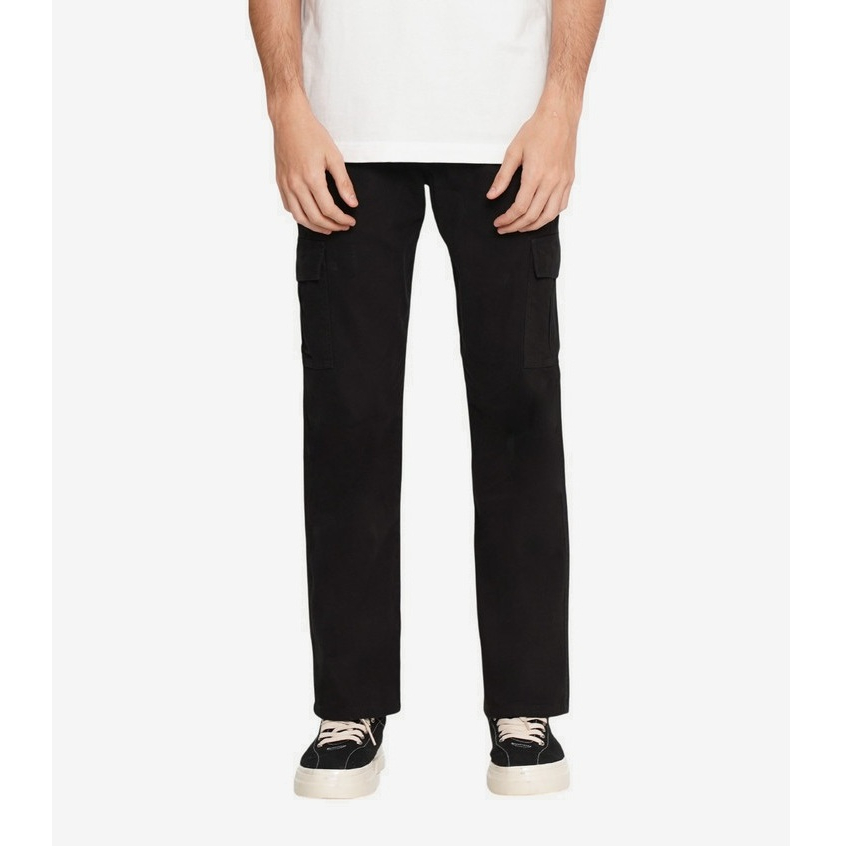 Erigo Cargo Pants Bostan Black - Celana Panjang Cargo Unisex