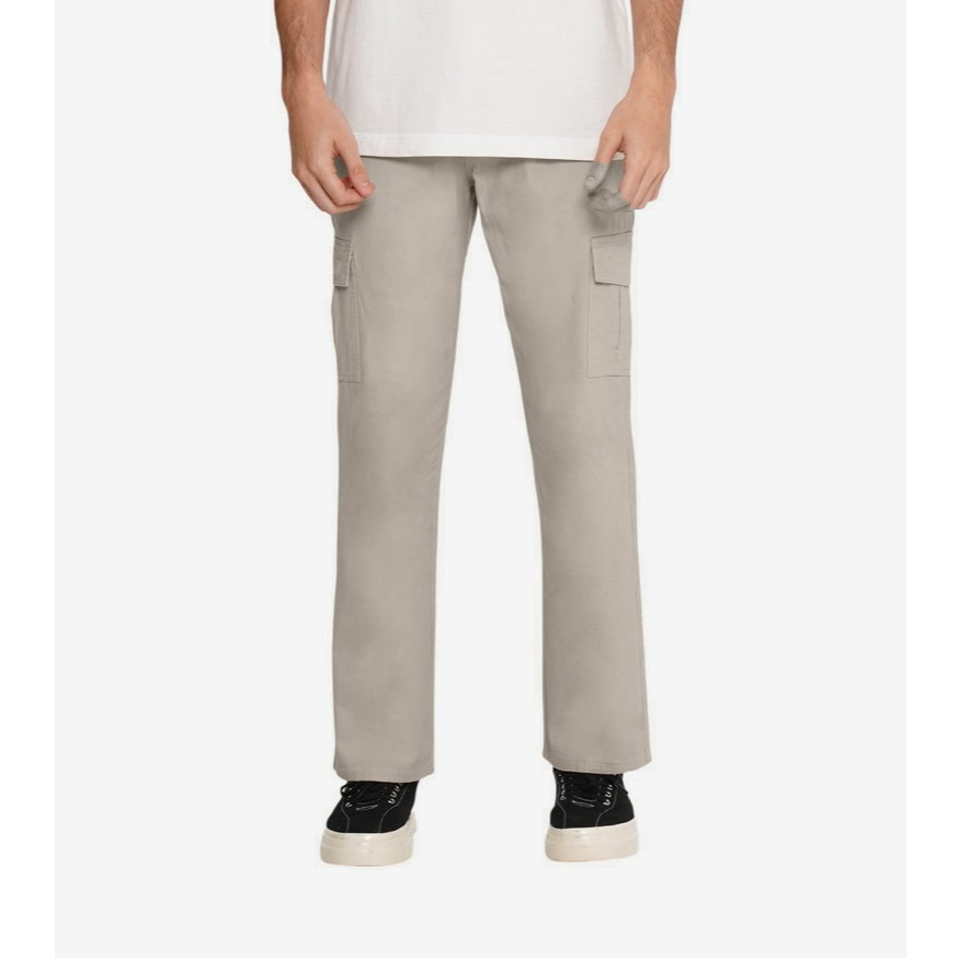 Erigo Cargo Pants Breckan Khaki - Celana Panjang Cargo Unisex