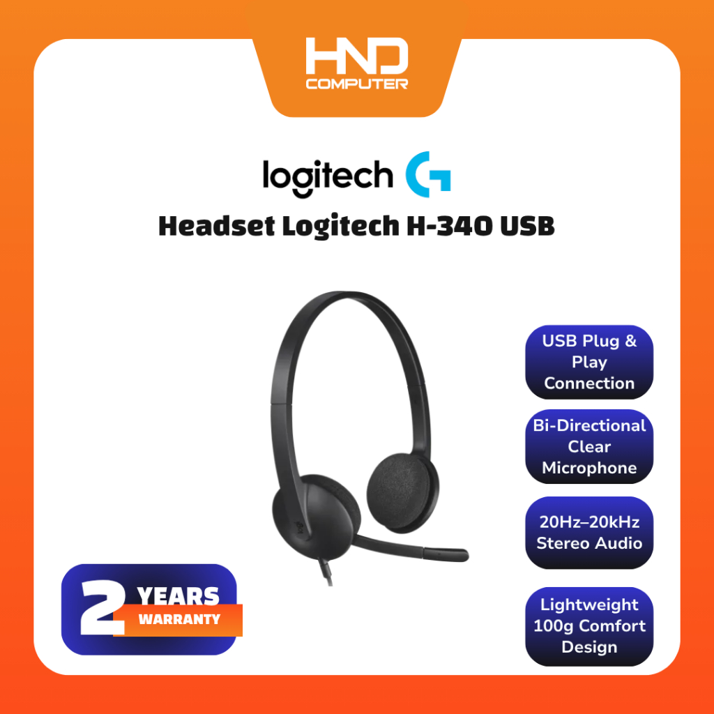 Logitech Headset H-340 USB
