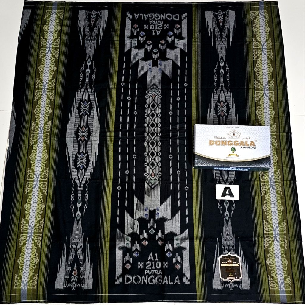 Donggala Hitam Gradasi & Gradasi warna 3D