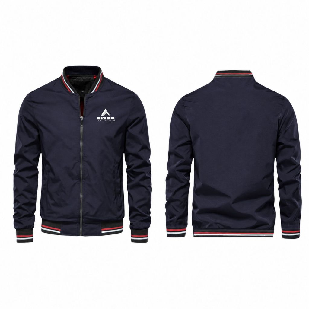 Jaket Basebal Pria, Jacket Tebal Anti Air Parasut, Jaket Eiger Bisa Requst