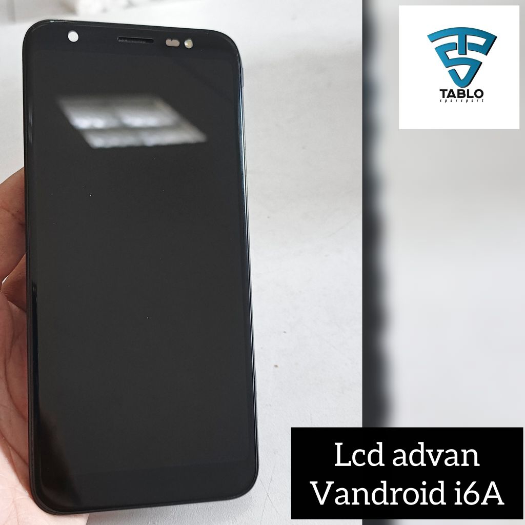 Lcd touchscreen frame Advan vandroid i6A hidup garansi normal