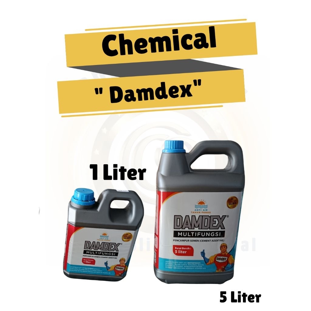 Chemical damdex 1liter dan 5liter