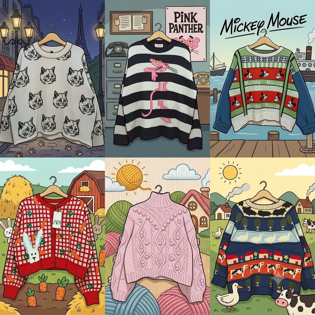 (VOL 7) BRANDED & PREMI SWEATER, CARDIGAN, DENIM JACKET (Zara, H&M, Urban Revivo, Miu Miu)