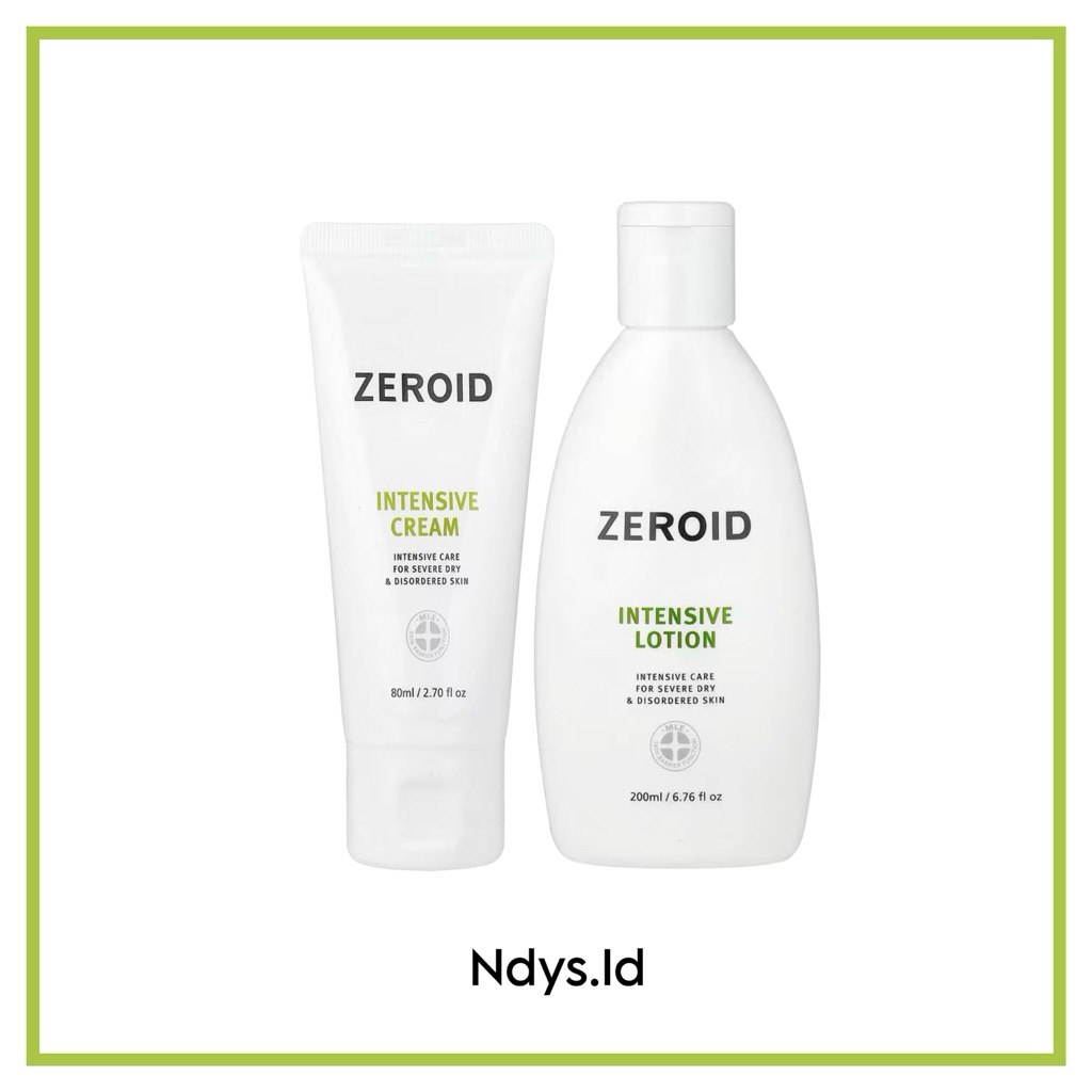 ZEROID Intensive Cream 80ml / lotion 200ml