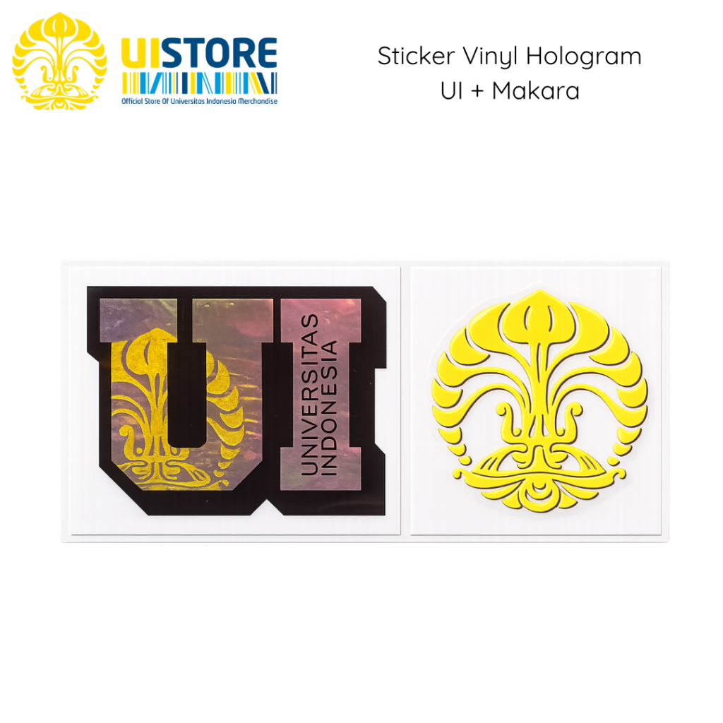 UI STORE | Sticker Vinyl Fakultas UI | Official Merchandise Of Universitas Indonesia