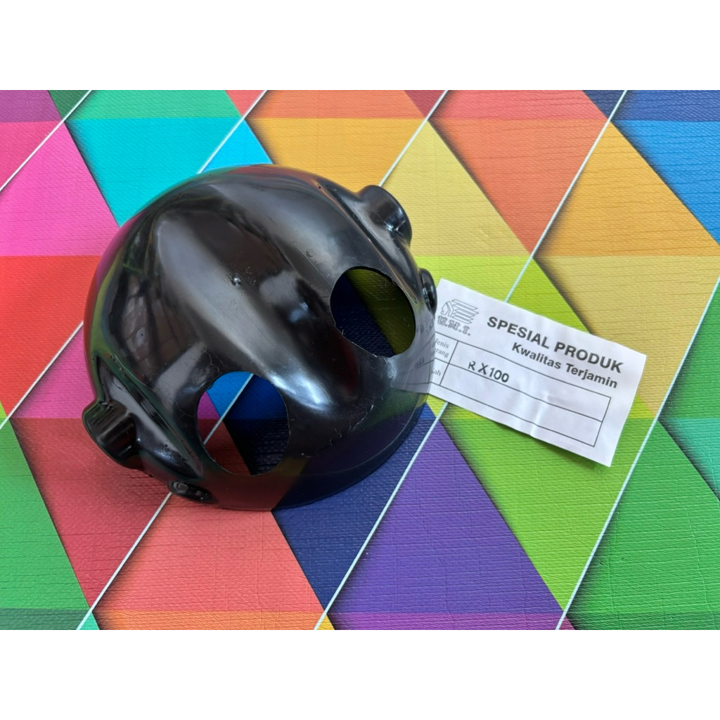 Batok Lampu Depan Reflektor Headlamp Yamaha RX100 DT100 RS100 Rx 100 Dt 100 Rs 100 Bahan Plastik Goo