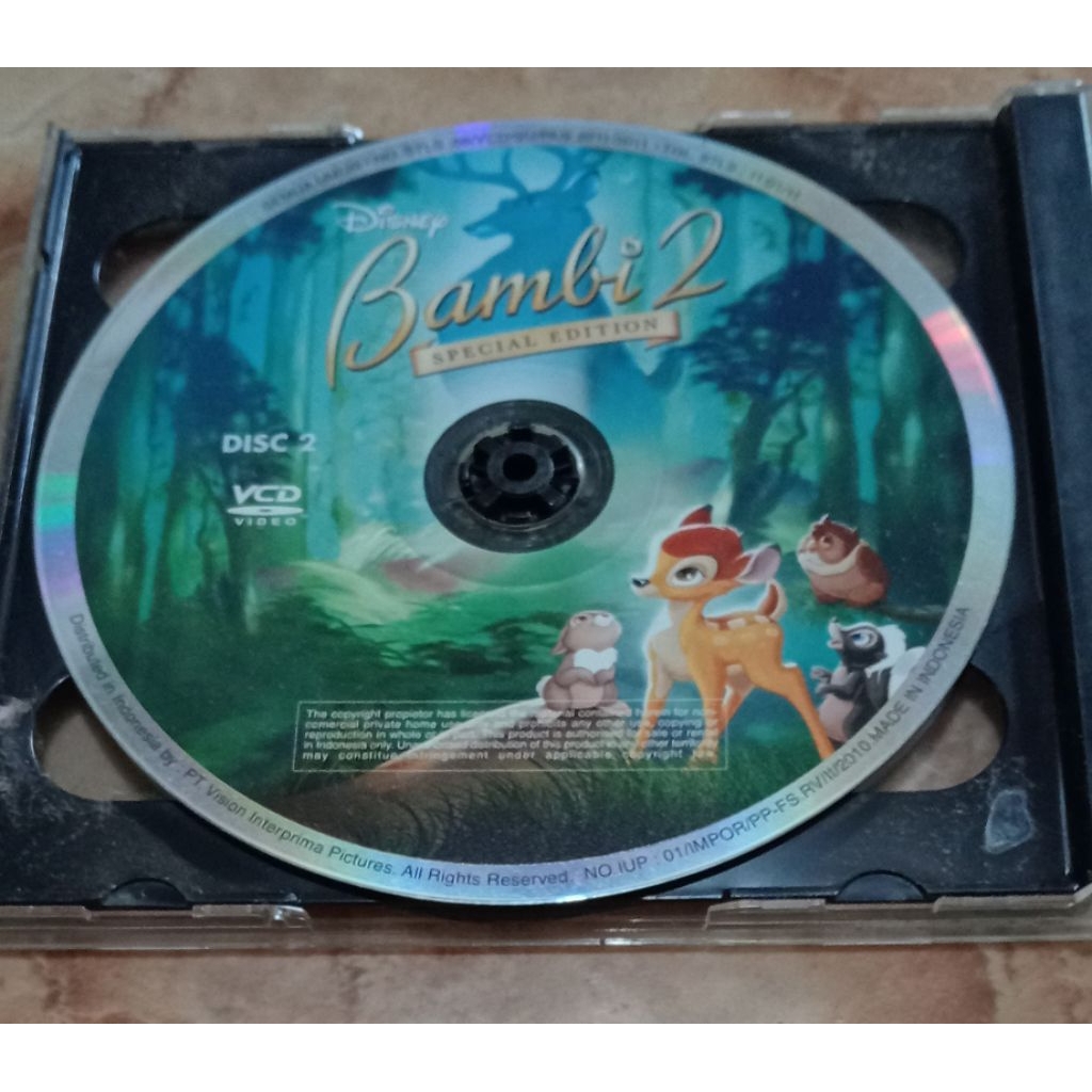 VCD Original Bambi 2