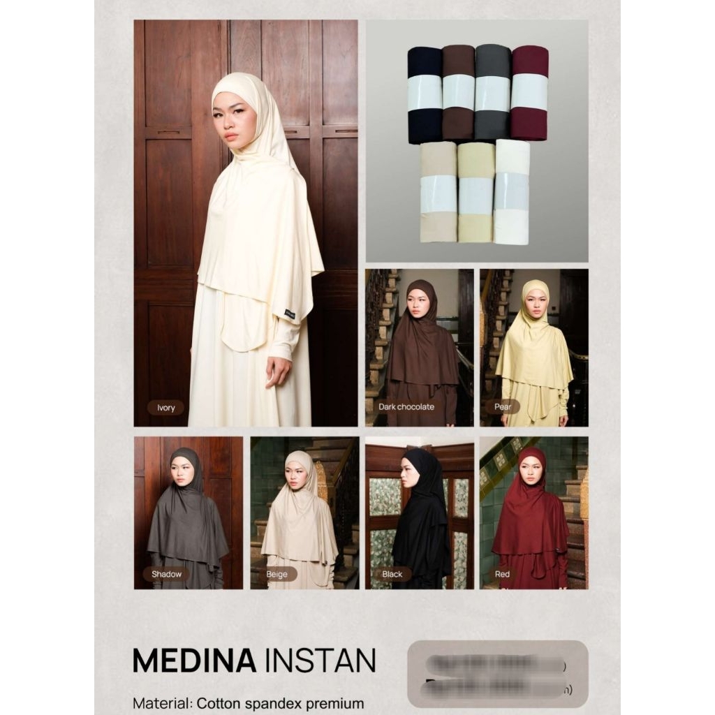 READY, warna baruuu‼️MEDINA INSTAN ori by. KHALEWALE