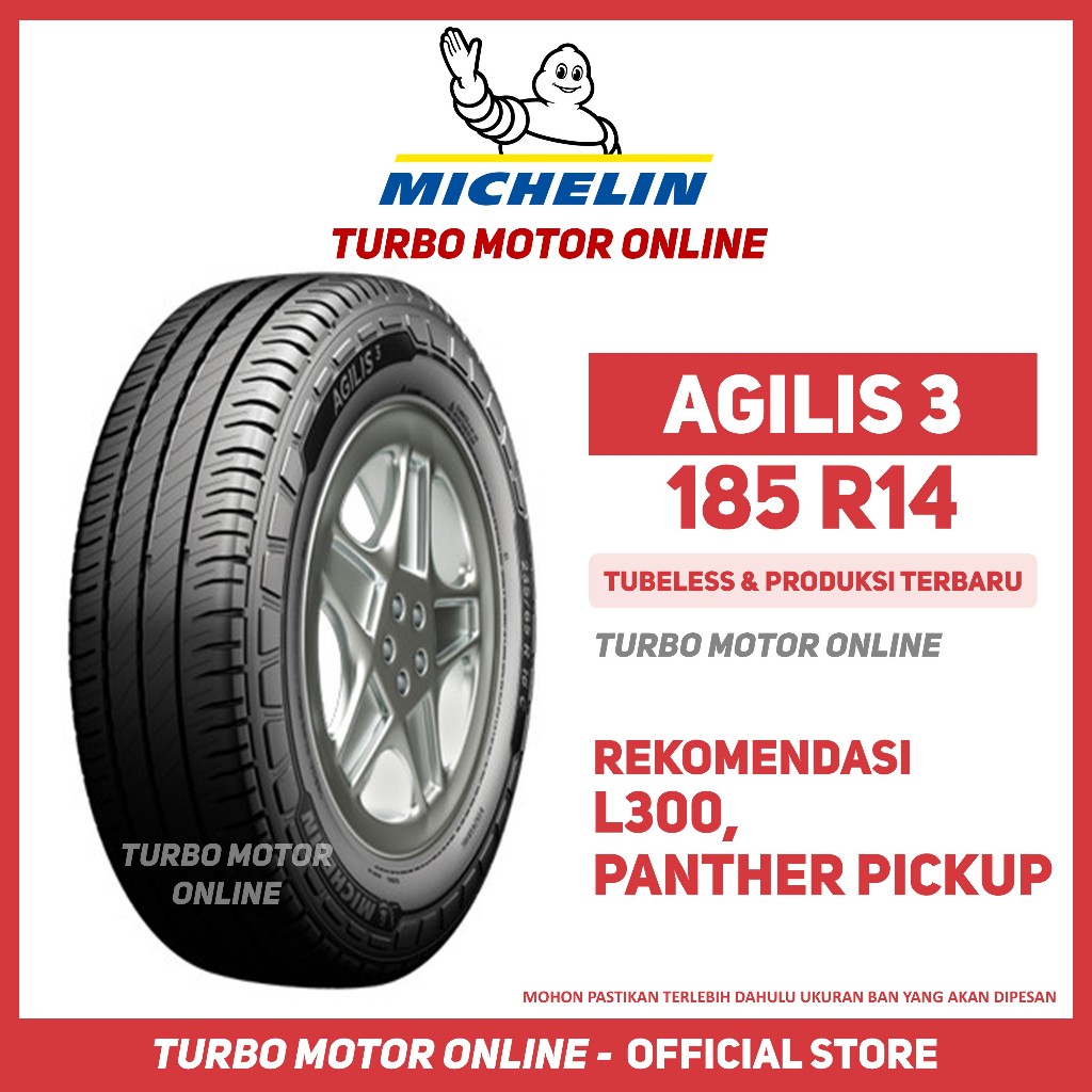 Ban Michelin Agilis 3 Agilis3 185 R14 Ban Mobil L300 Mega Carry
