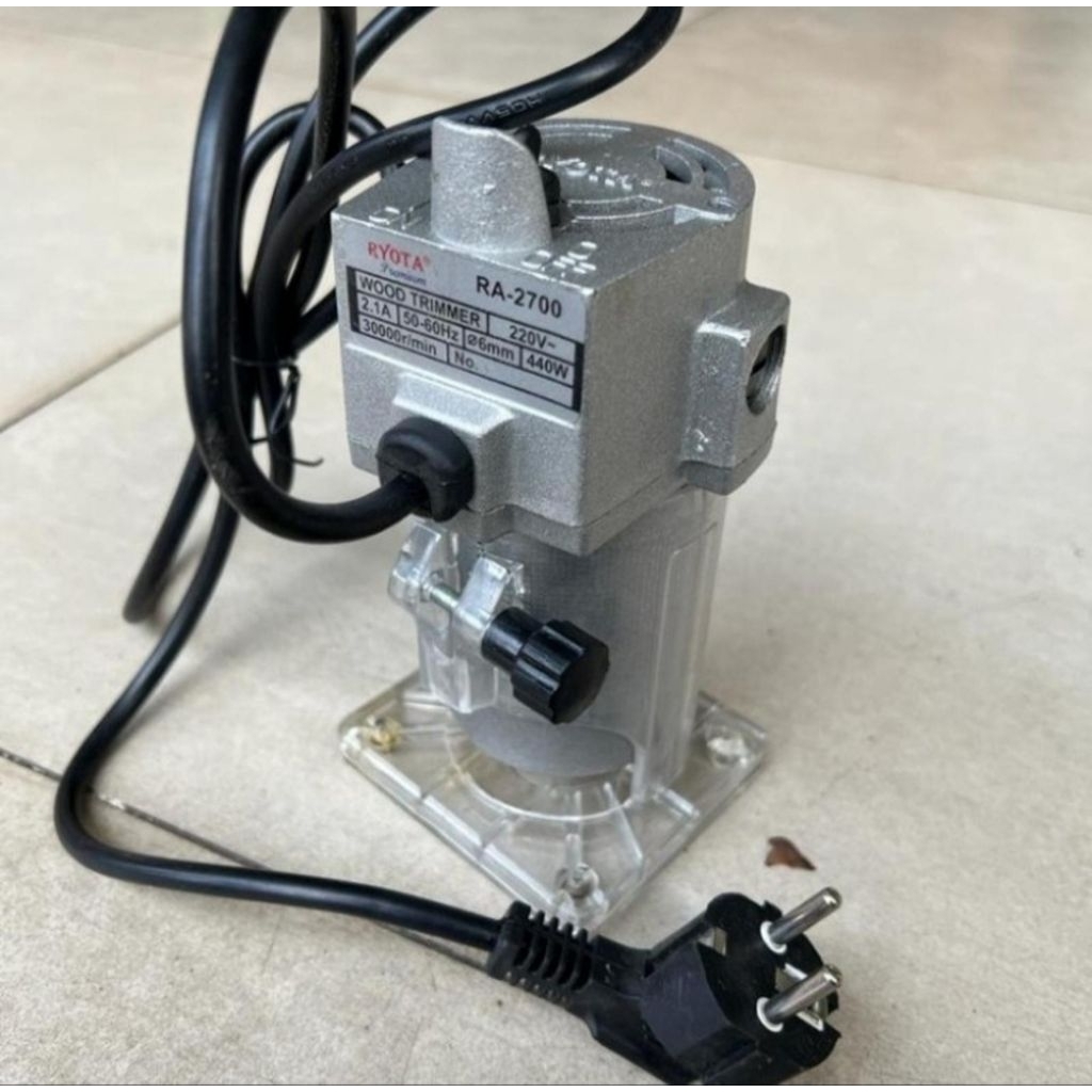 Mesin Trimmer Router Ryota 2700 Mesin Profil Kayu Trimmer 2700 Kaulitas Bagus