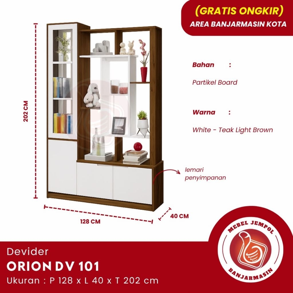 Devider / Sekat Ruangan Orion DV 101